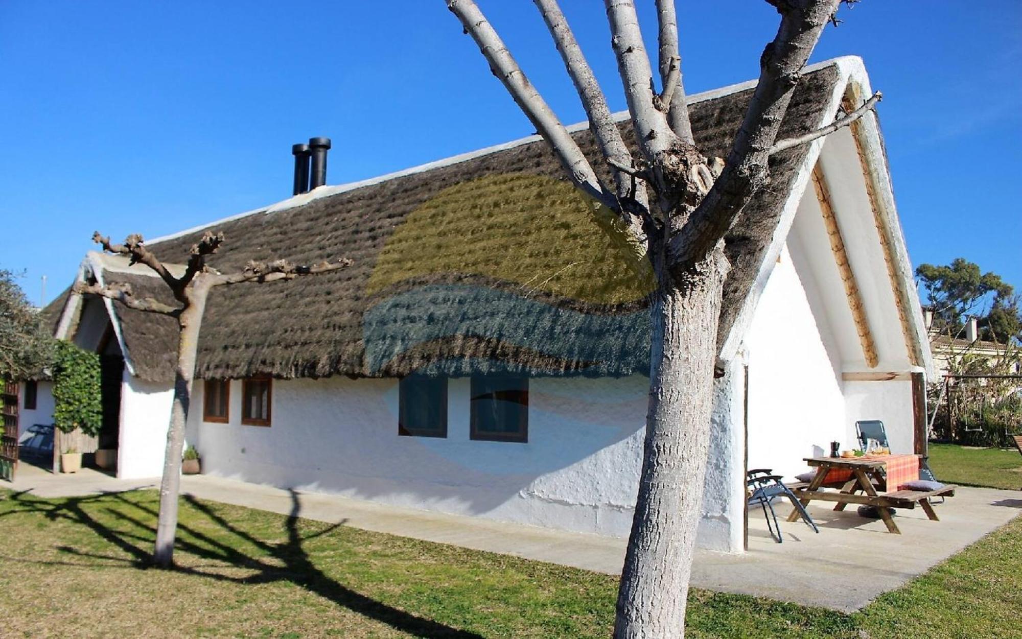 Barraca Tipica Del Delta, Con Piscina, Jardin Y Barbacoa - Deltavacaciones Villa Sant Jaume d'Enveja Ngoại thất bức ảnh