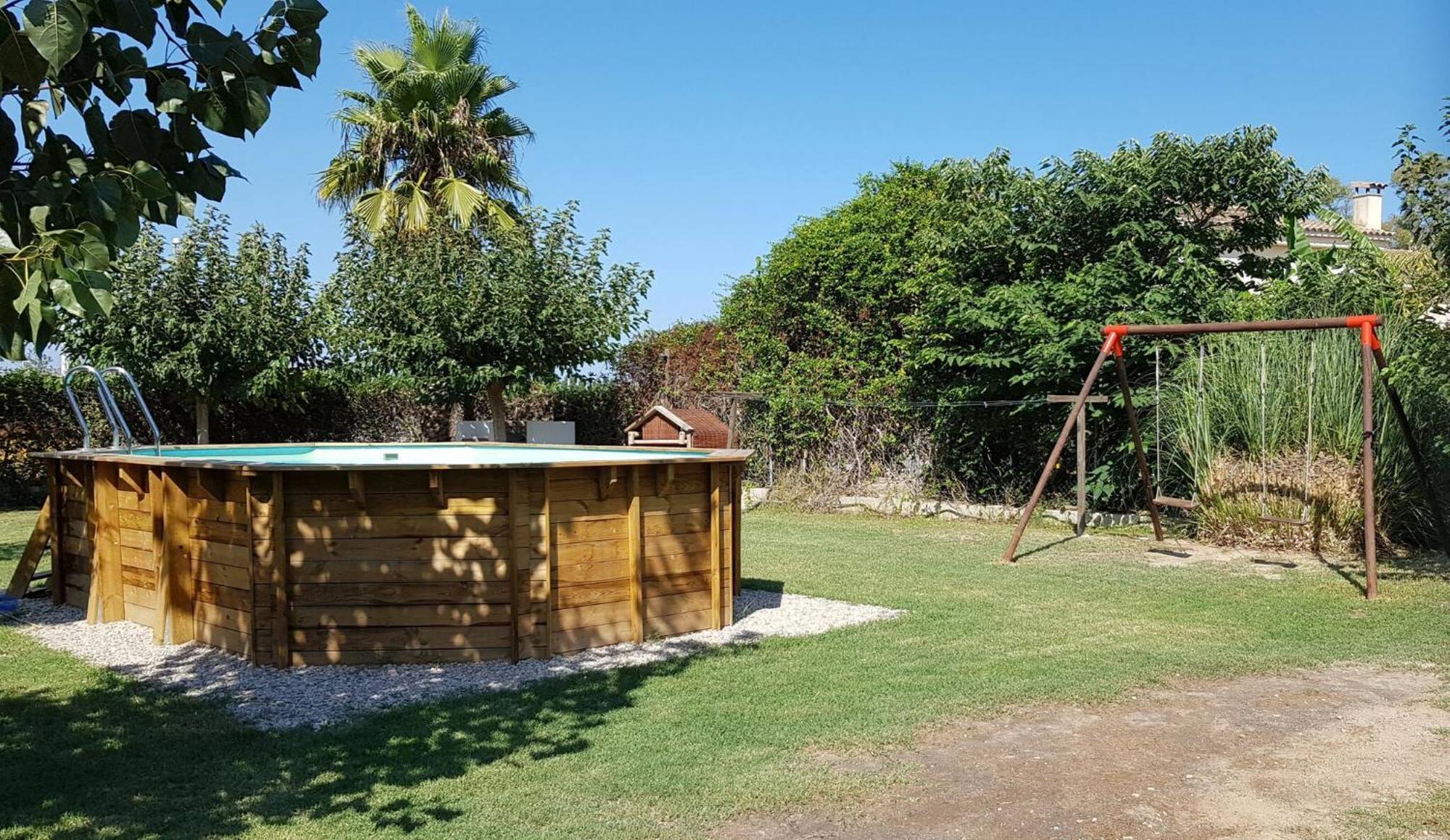 Barraca Tipica Del Delta, Con Piscina, Jardin Y Barbacoa - Deltavacaciones Villa Sant Jaume d'Enveja Ngoại thất bức ảnh