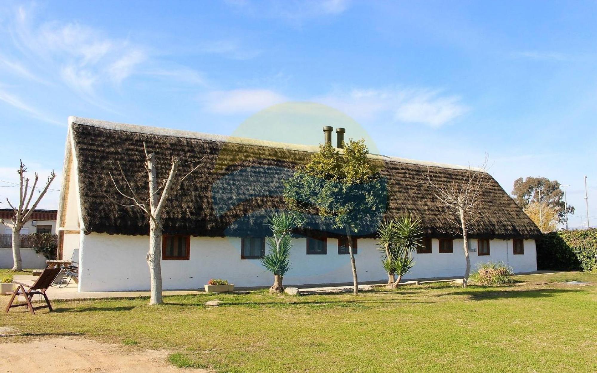 Barraca Tipica Del Delta, Con Piscina, Jardin Y Barbacoa - Deltavacaciones Villa Sant Jaume d'Enveja Ngoại thất bức ảnh