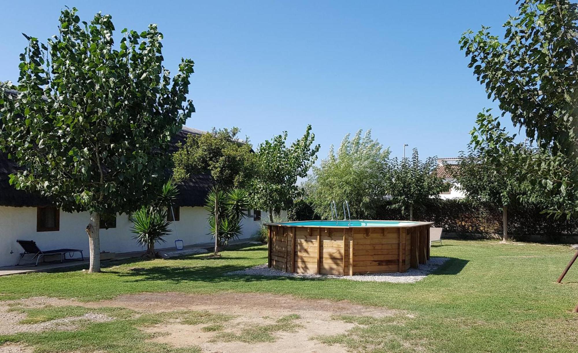 Barraca Tipica Del Delta, Con Piscina, Jardin Y Barbacoa - Deltavacaciones Villa Sant Jaume d'Enveja Ngoại thất bức ảnh